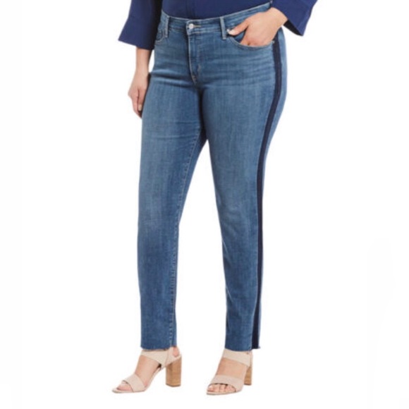 Levi’s 311 Shaping Skinny Jeans 22W Side Stripe - Picture 1 of 9